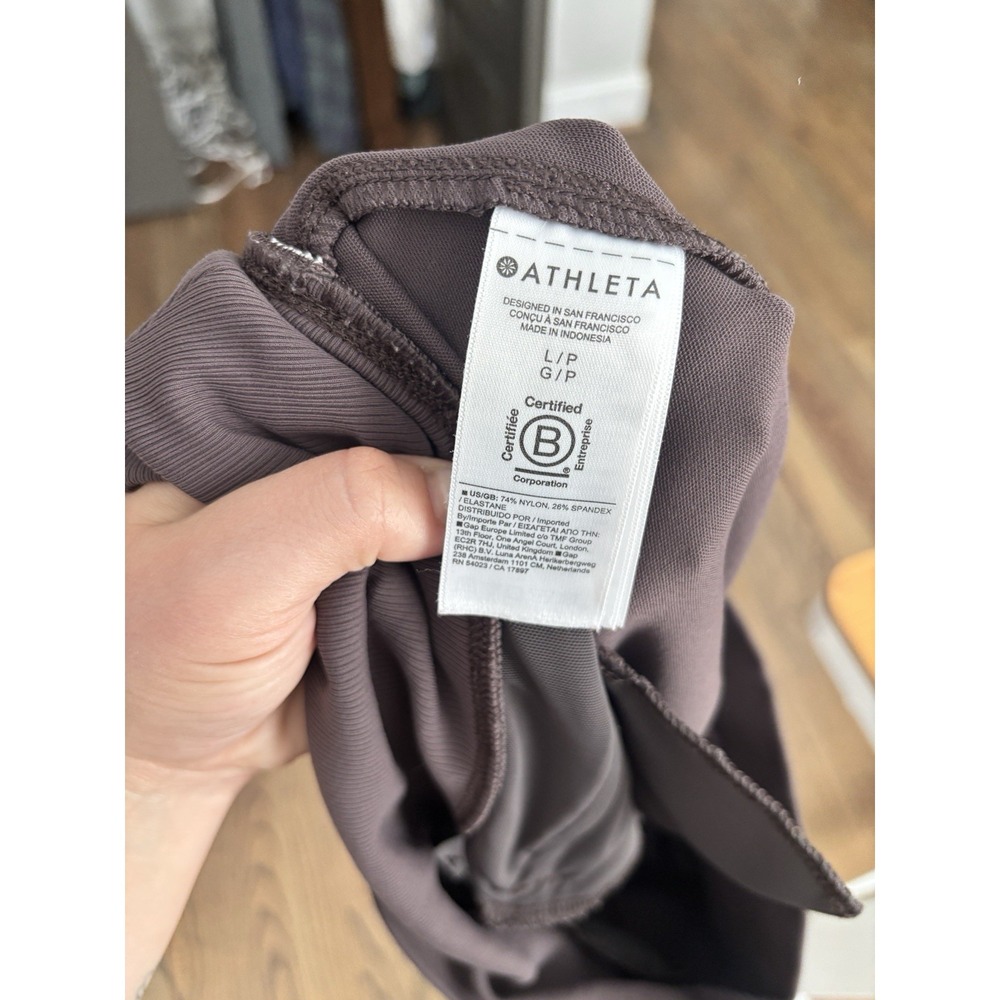 ATHLETA Women's Venice High Rise Track Stripe Jogger Size Large Athleisure - Picture 9 of 10